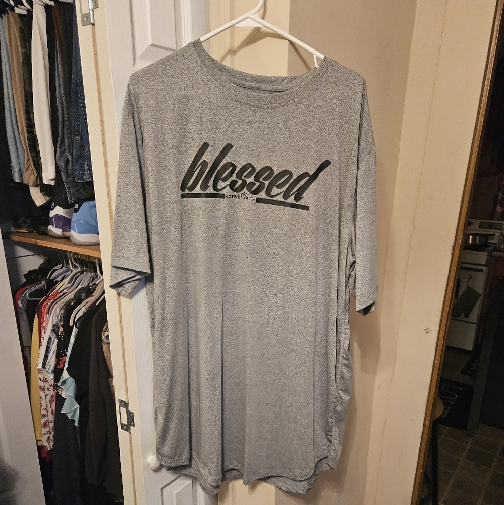 ACTIVE FAITH ' BLESSED ' TEE SHIRT